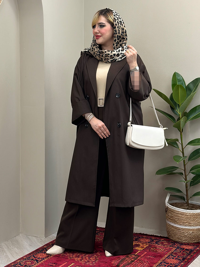 مانتو شکلاتی 1