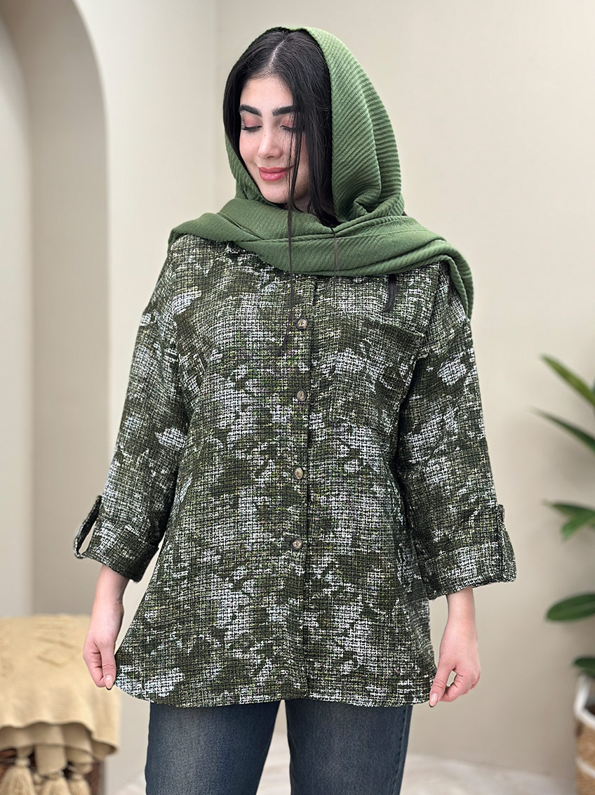 شومیز زیتونی 1
