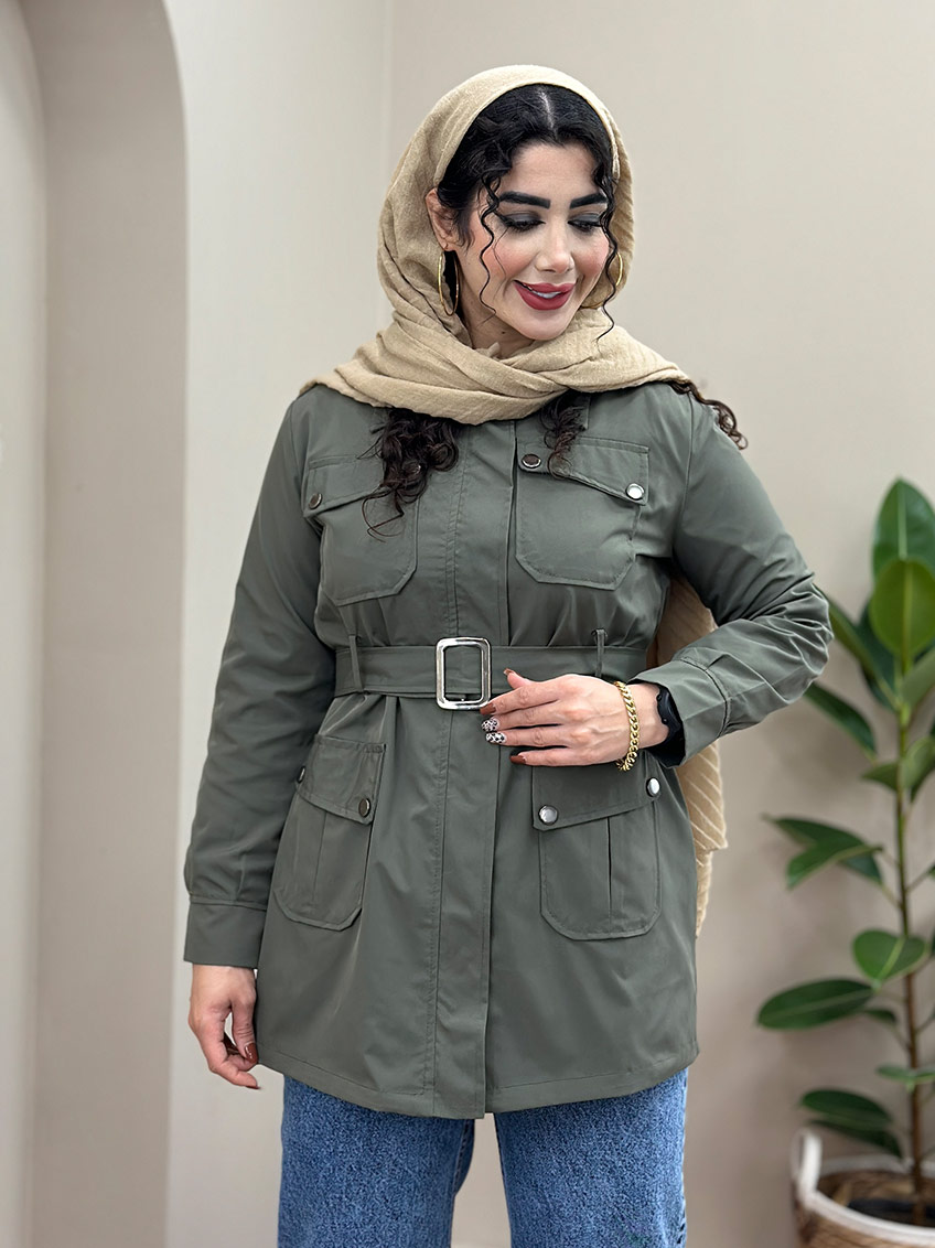 بارانی زیتونی 1