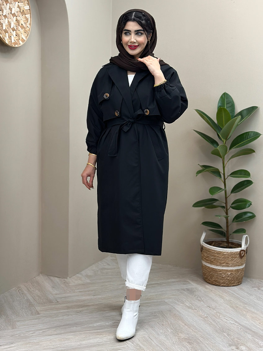 بارانی مشکی 1