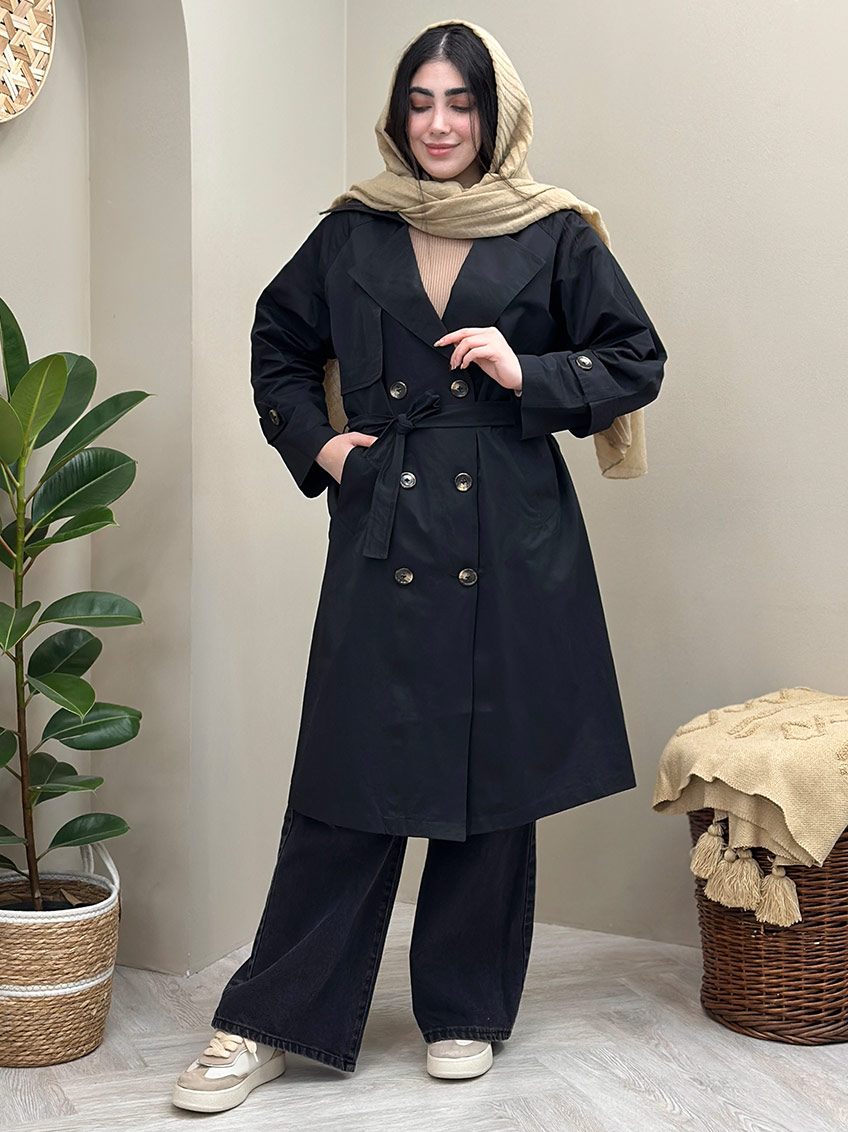 بارانی مشکی 1