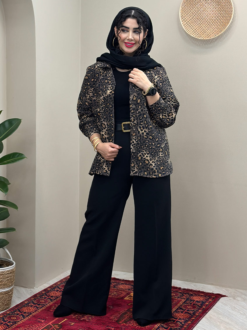 شومیز قهوه ای 1