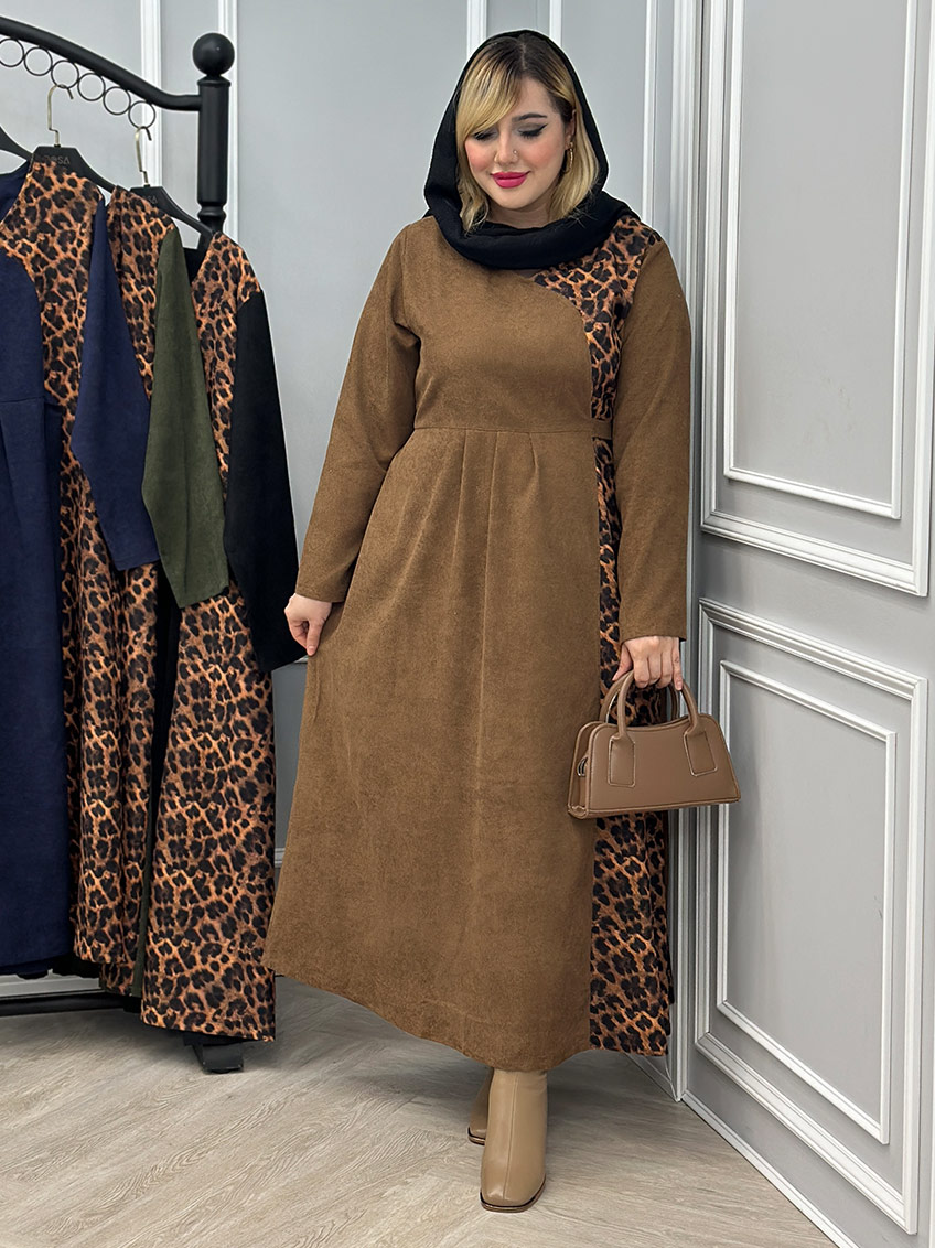 پیراهن قهوه ای 1