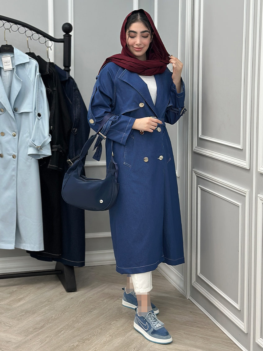 مانتو آبی 1