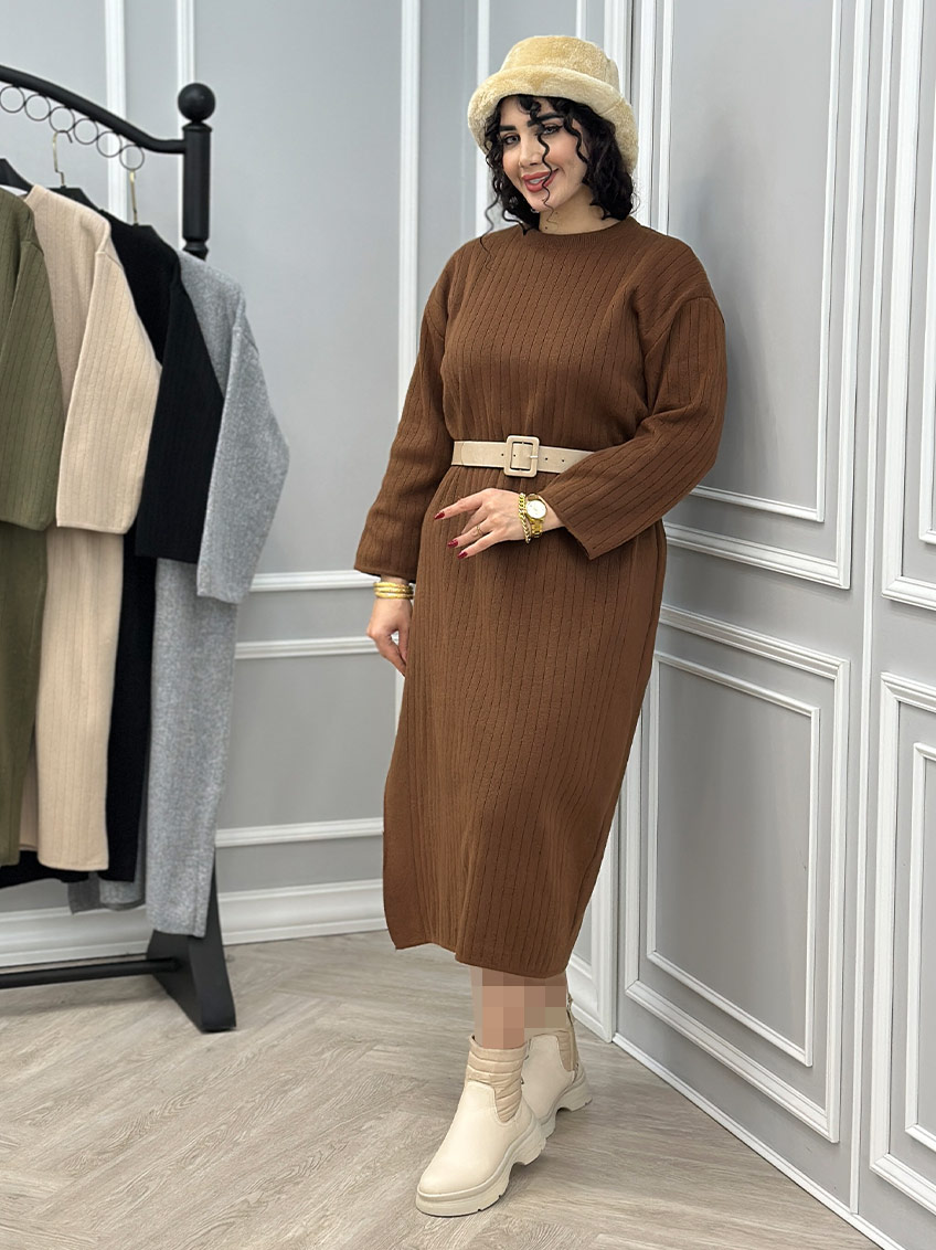 پیراهن قهوه ای 1