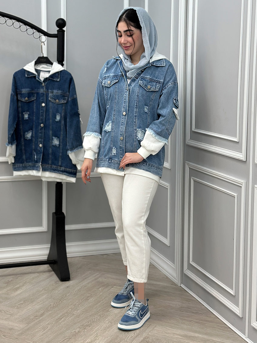 کت آبی روشن 1