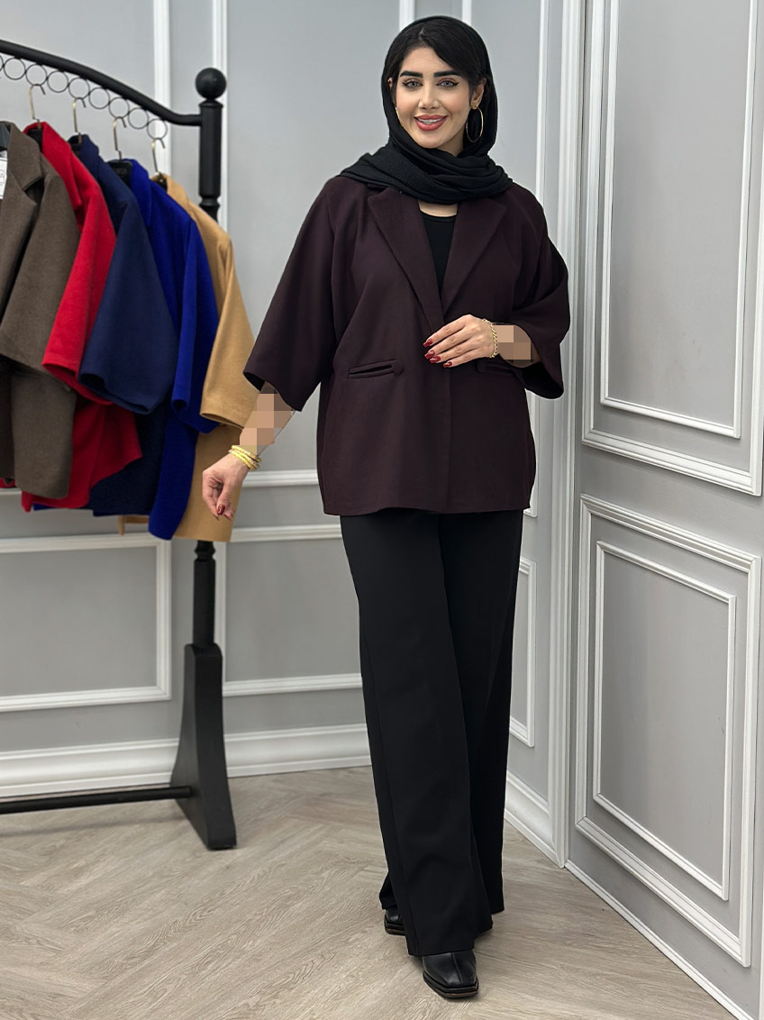 پالتو بادمجانی 1