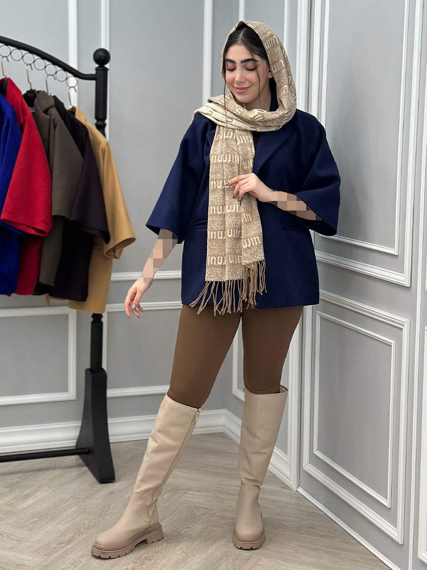 پالتو سرمه ای 1