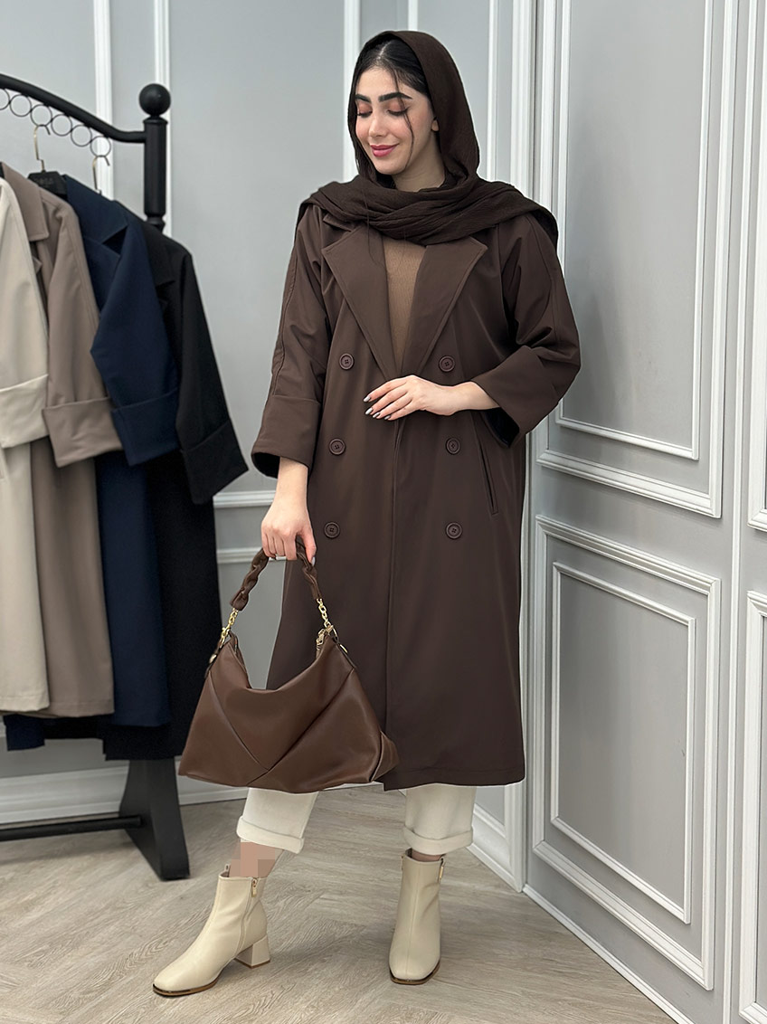 بارانی شکلاتی 1