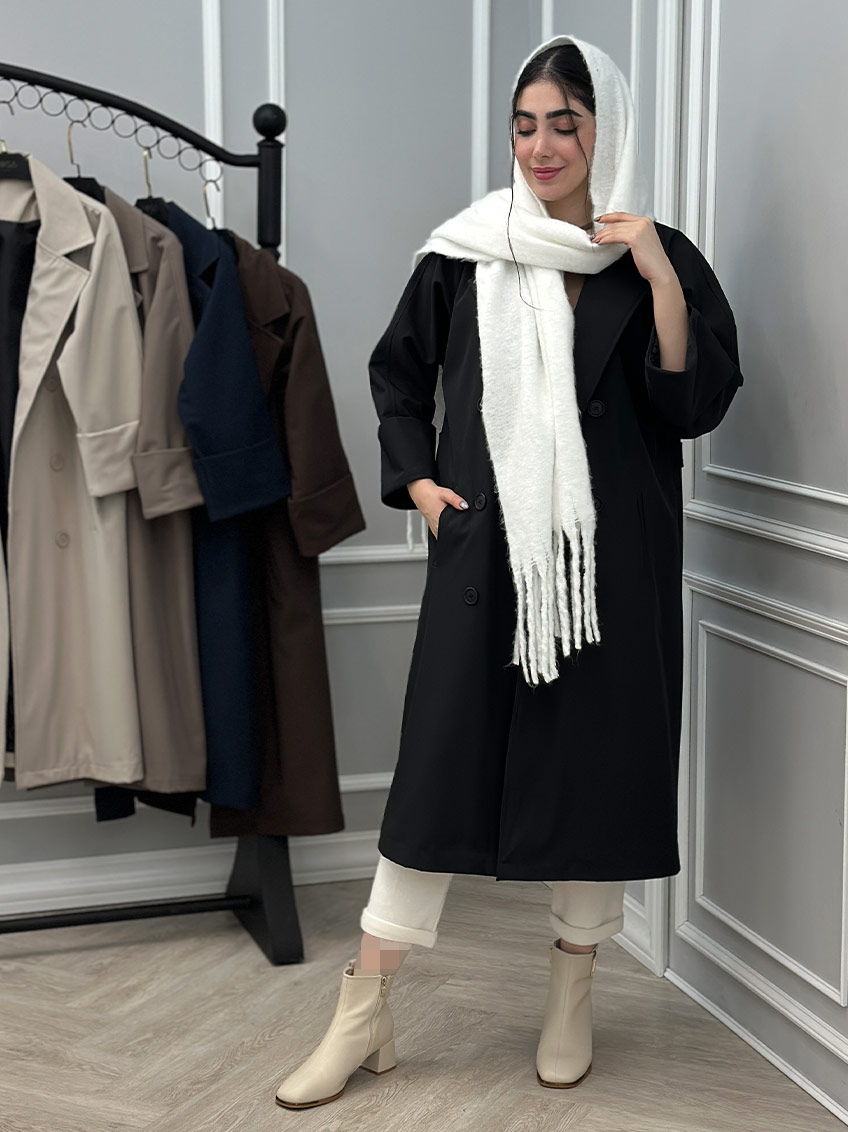 بارانی مشکی 1