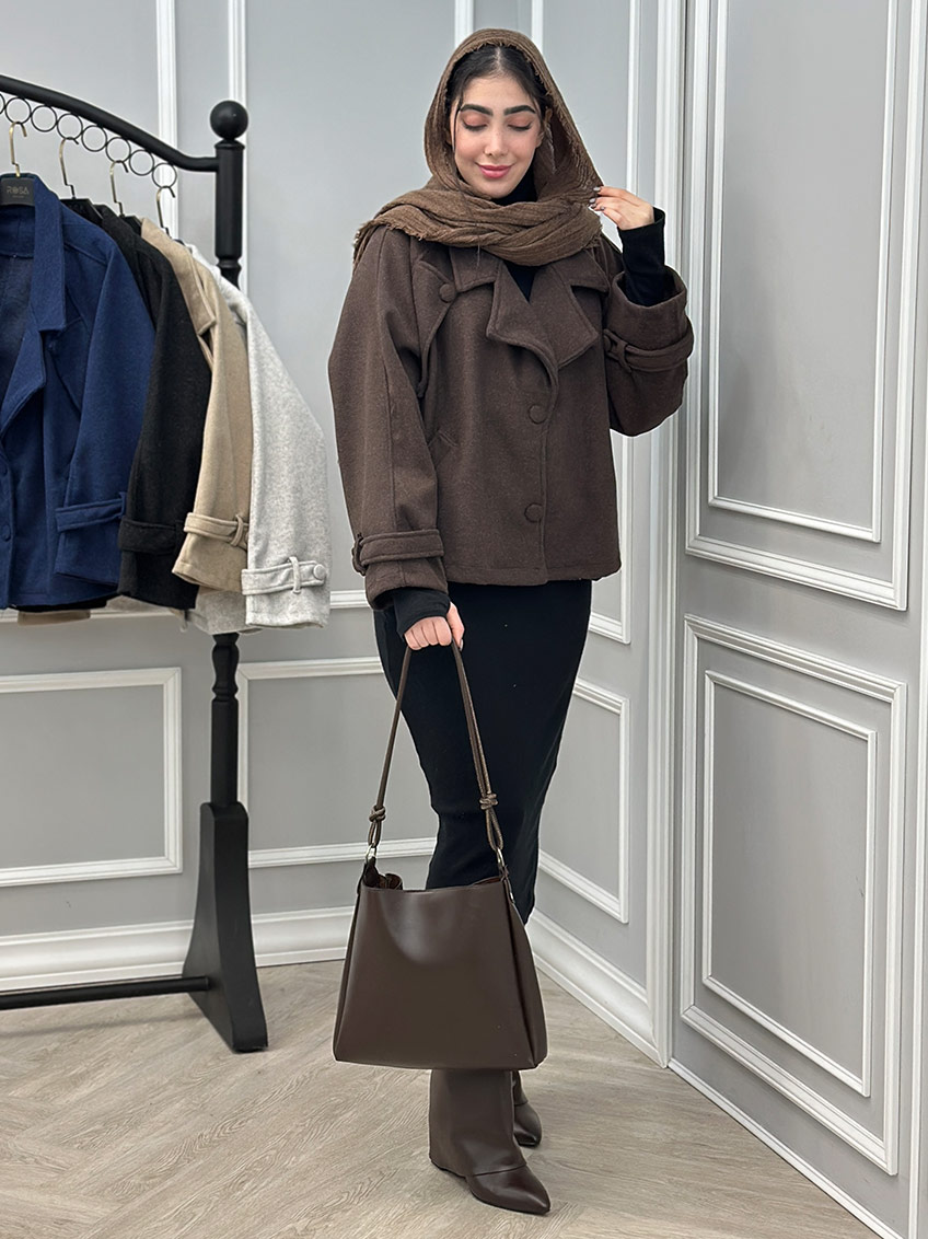 پالتو قهوه ای 1