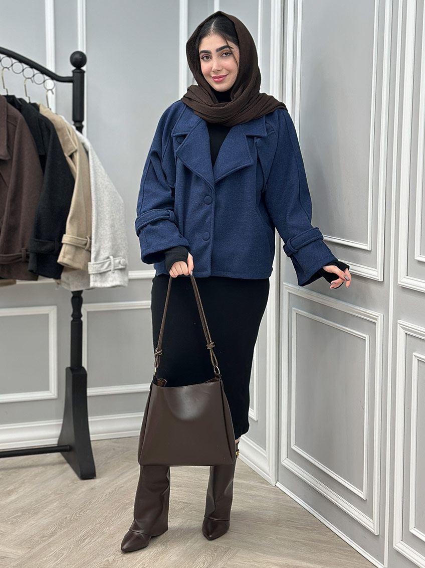 پالتو سرمه ای 1