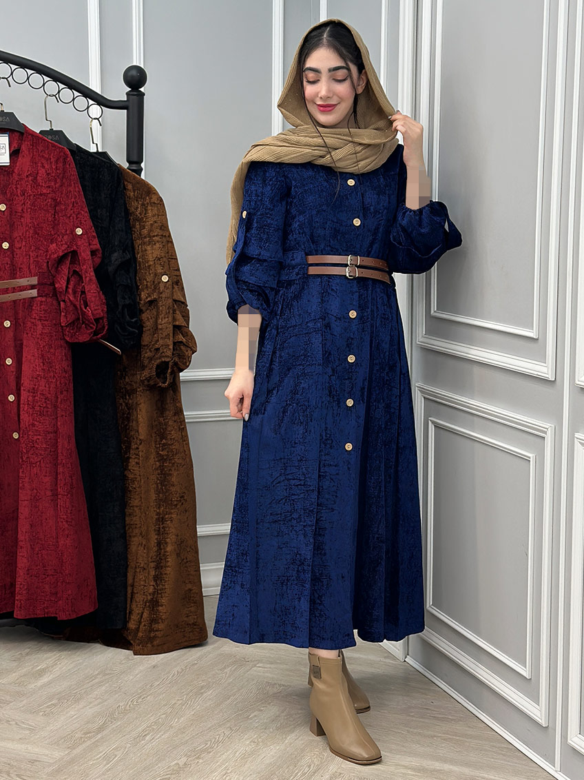 پیراهن سرمه ای 1