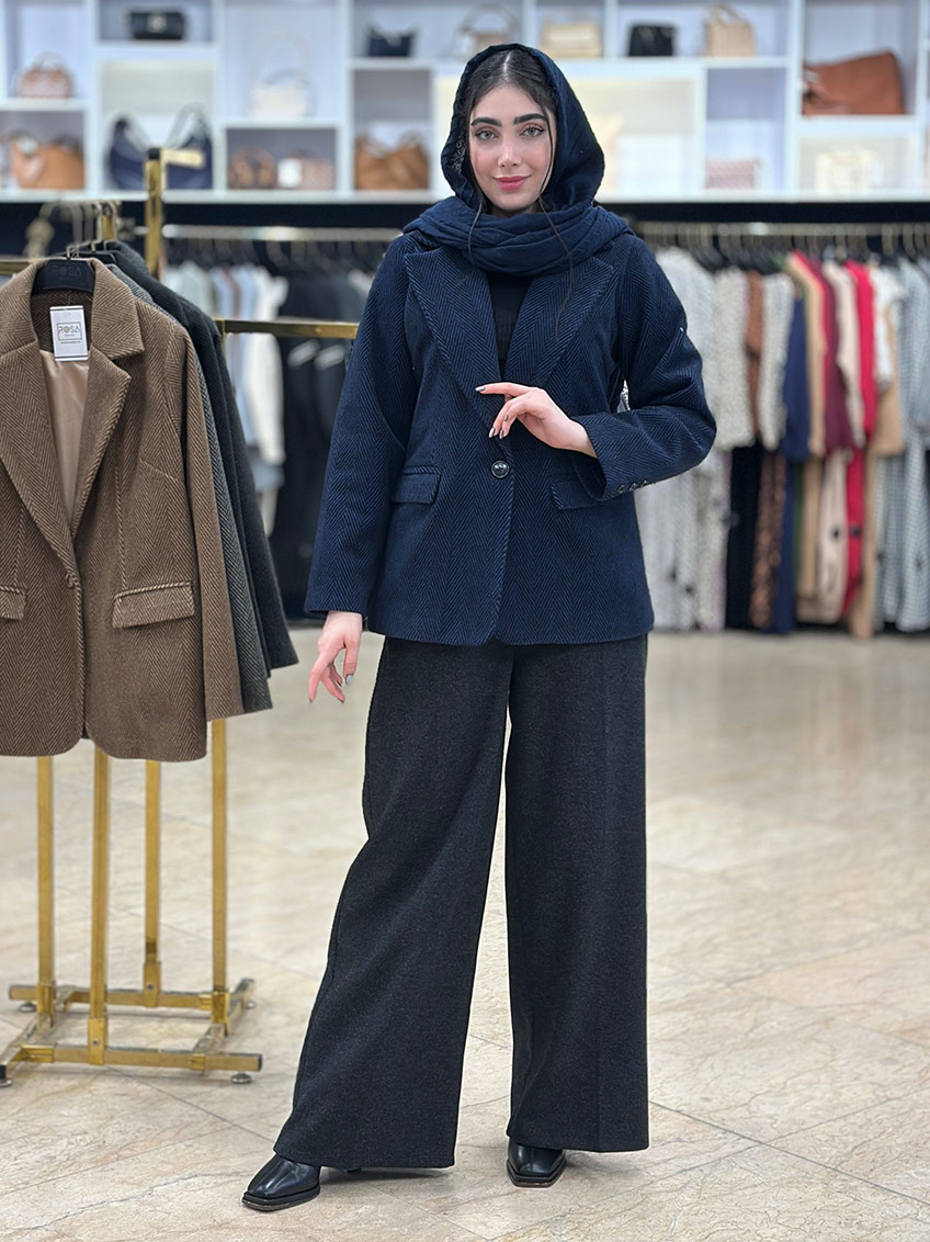 پالتو سرمه ای 1