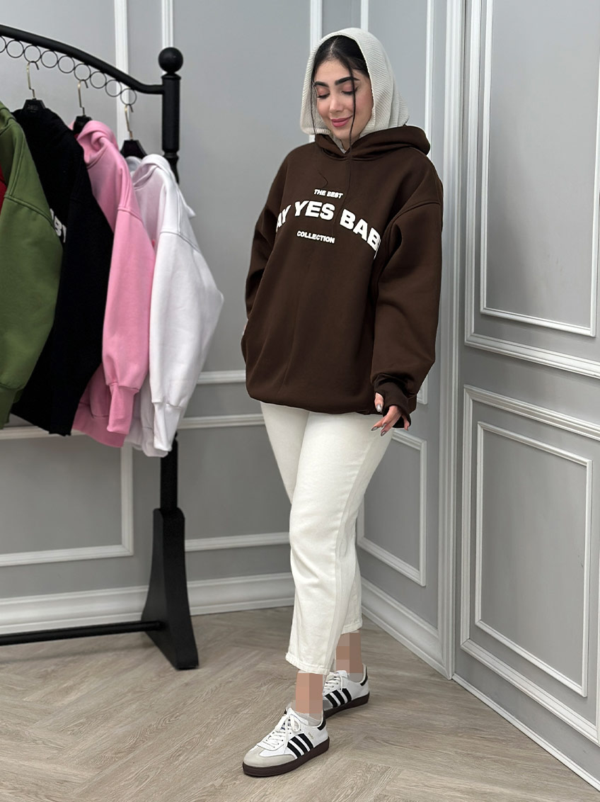 هودی قهوه ای 1