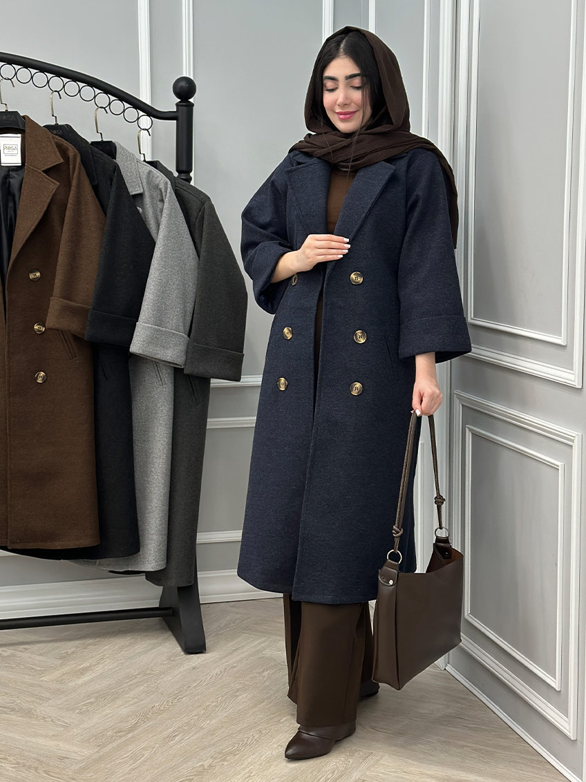پالتو سرمه ای 1