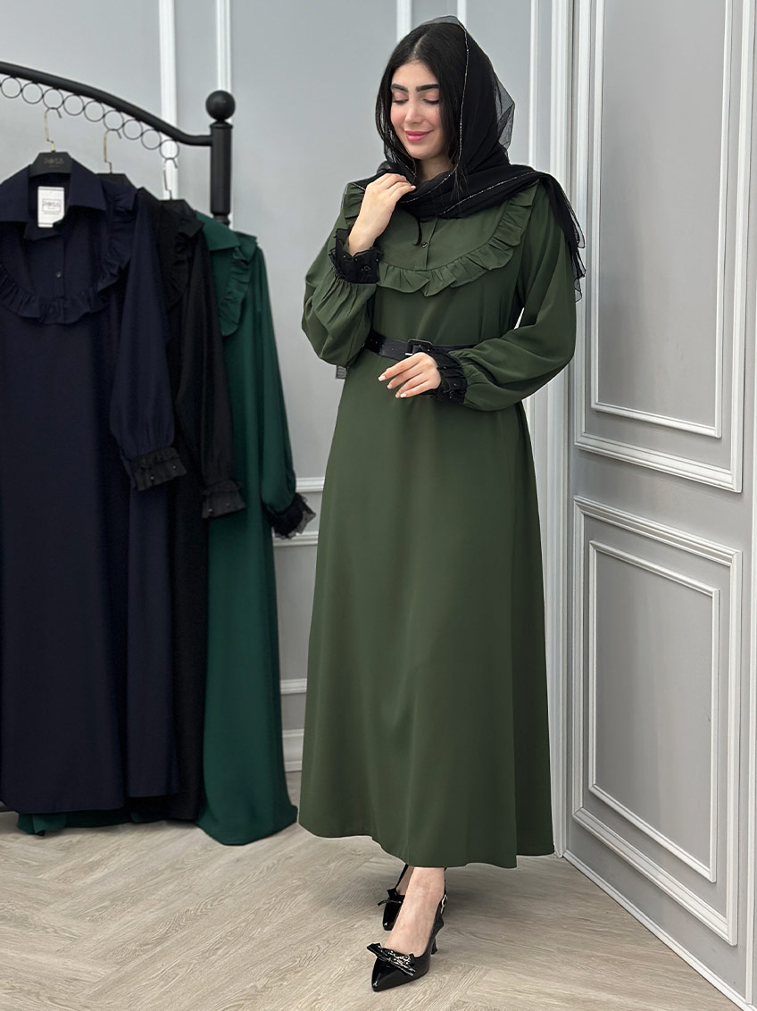 پیراهن زیتونی 1