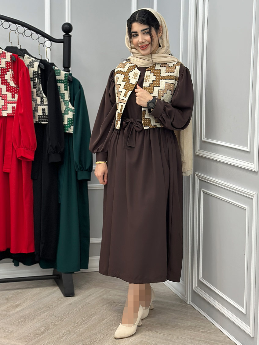 ست قهوه ای 1