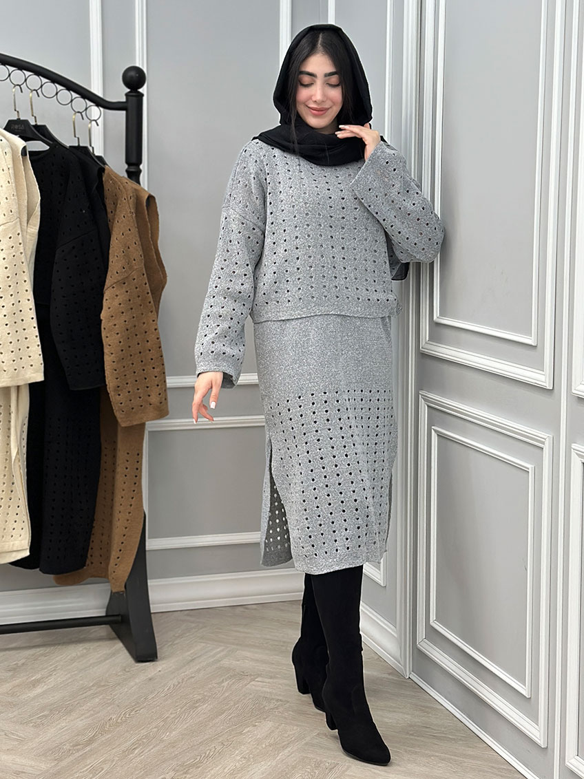 ست دو تیکه بافت مایا  1