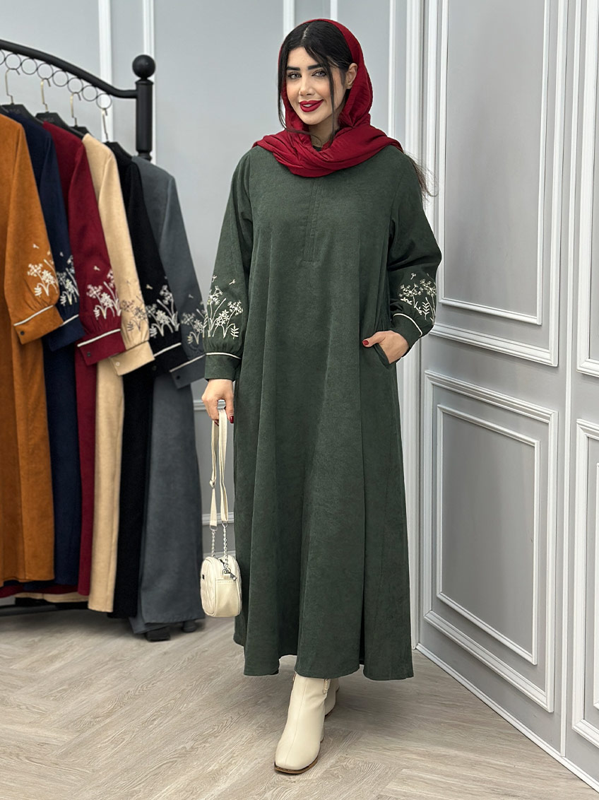 پیراهن زیتونی 1