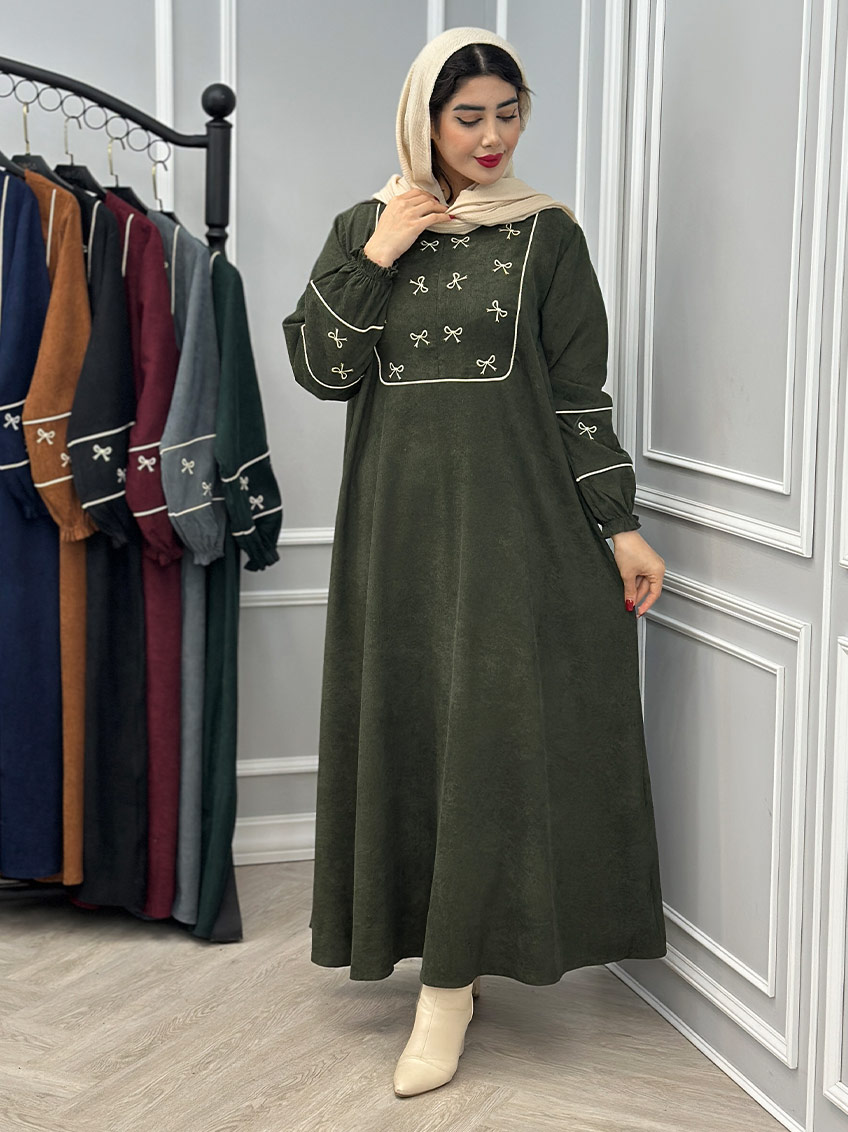 پیراهن زیتونی 1