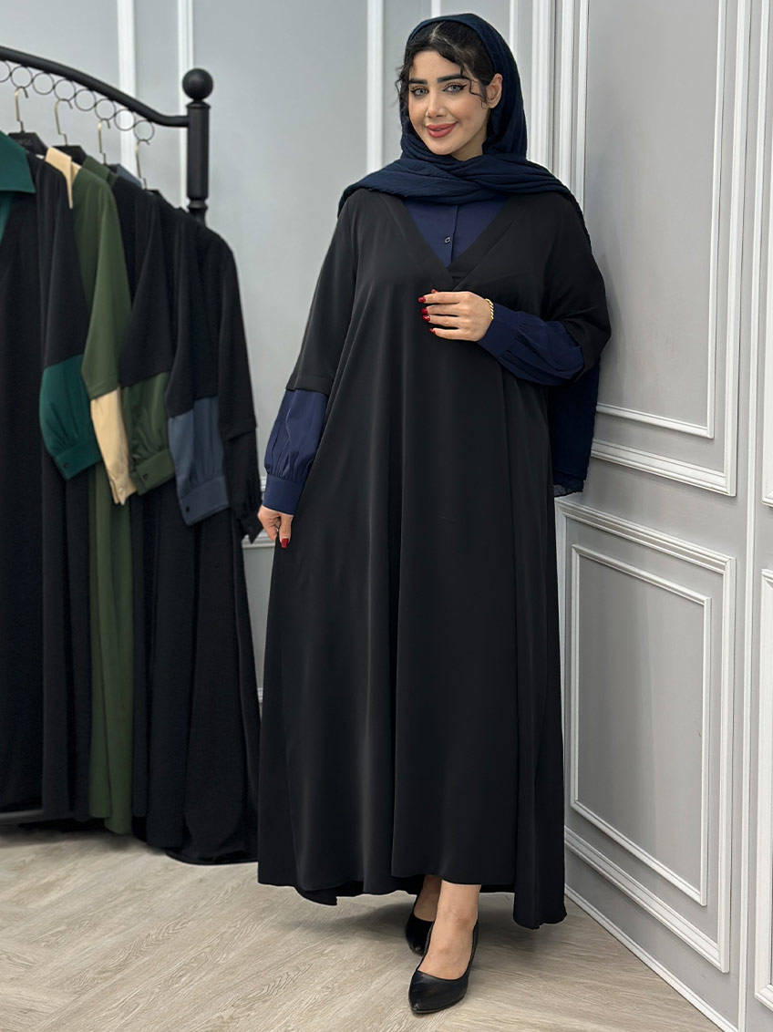 پیراهن سرمه ای 1