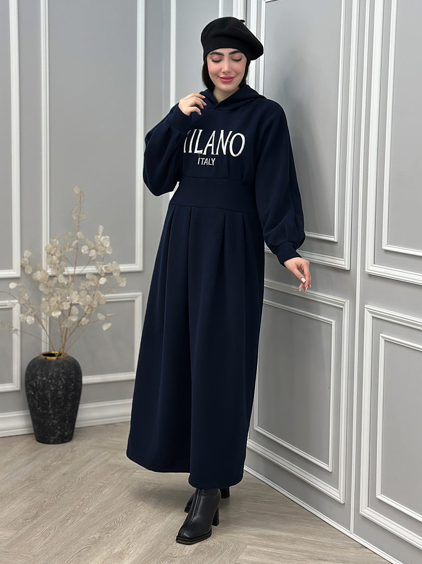 پیراهن سرمه ای 1