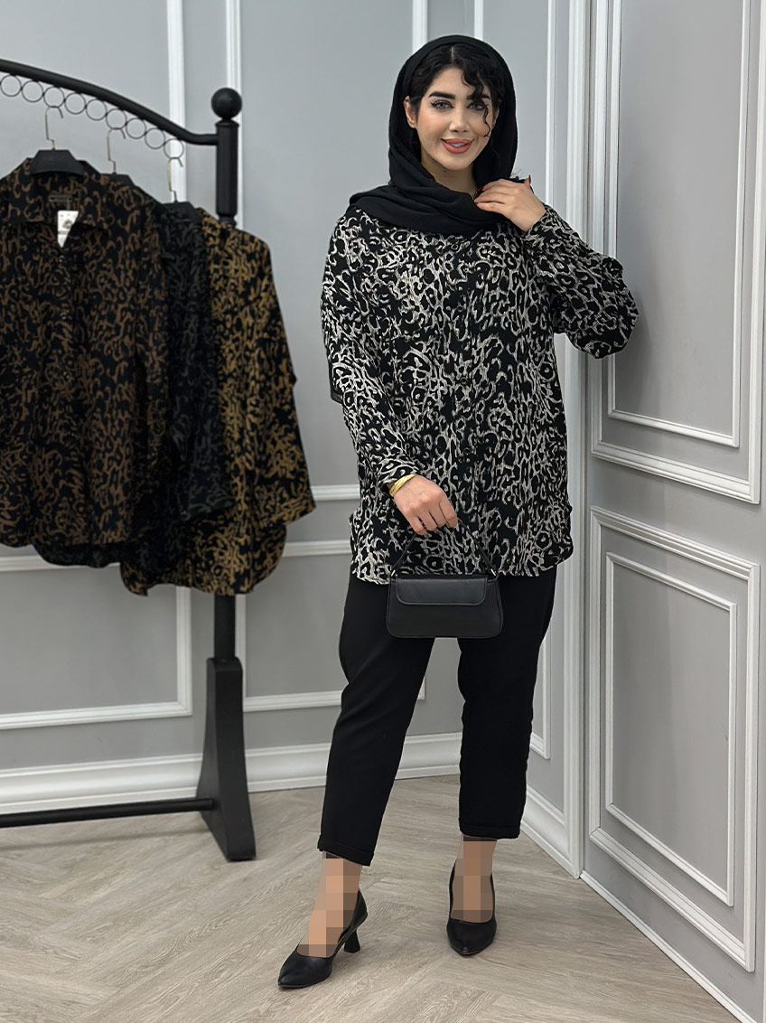 شومیز طوسی 1