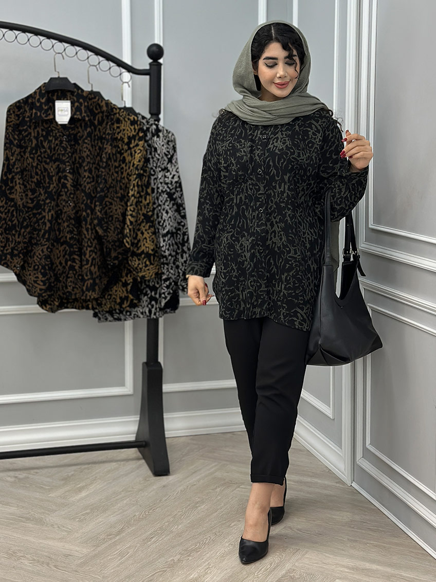 شومیز زیتویی 1