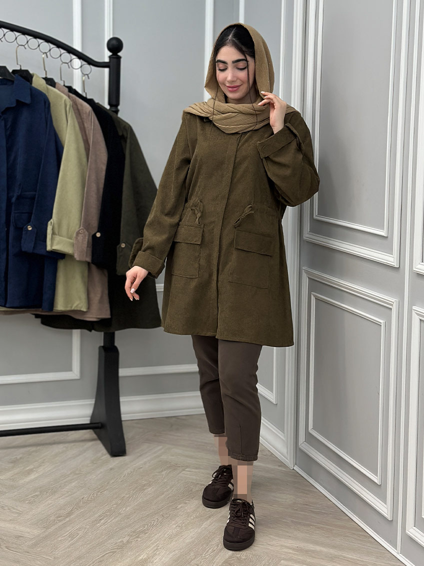 مانتو حنایی 1