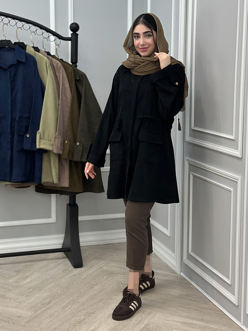 مانتو مشکی 1