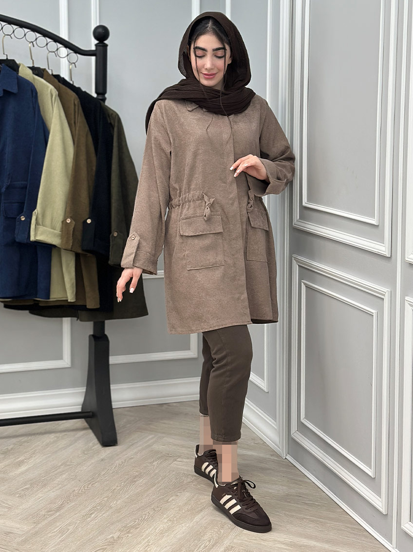 مانتو حنایی 1