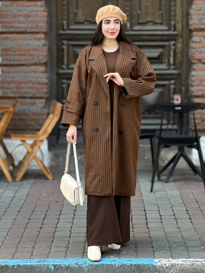 پالتو قهوه ای 1