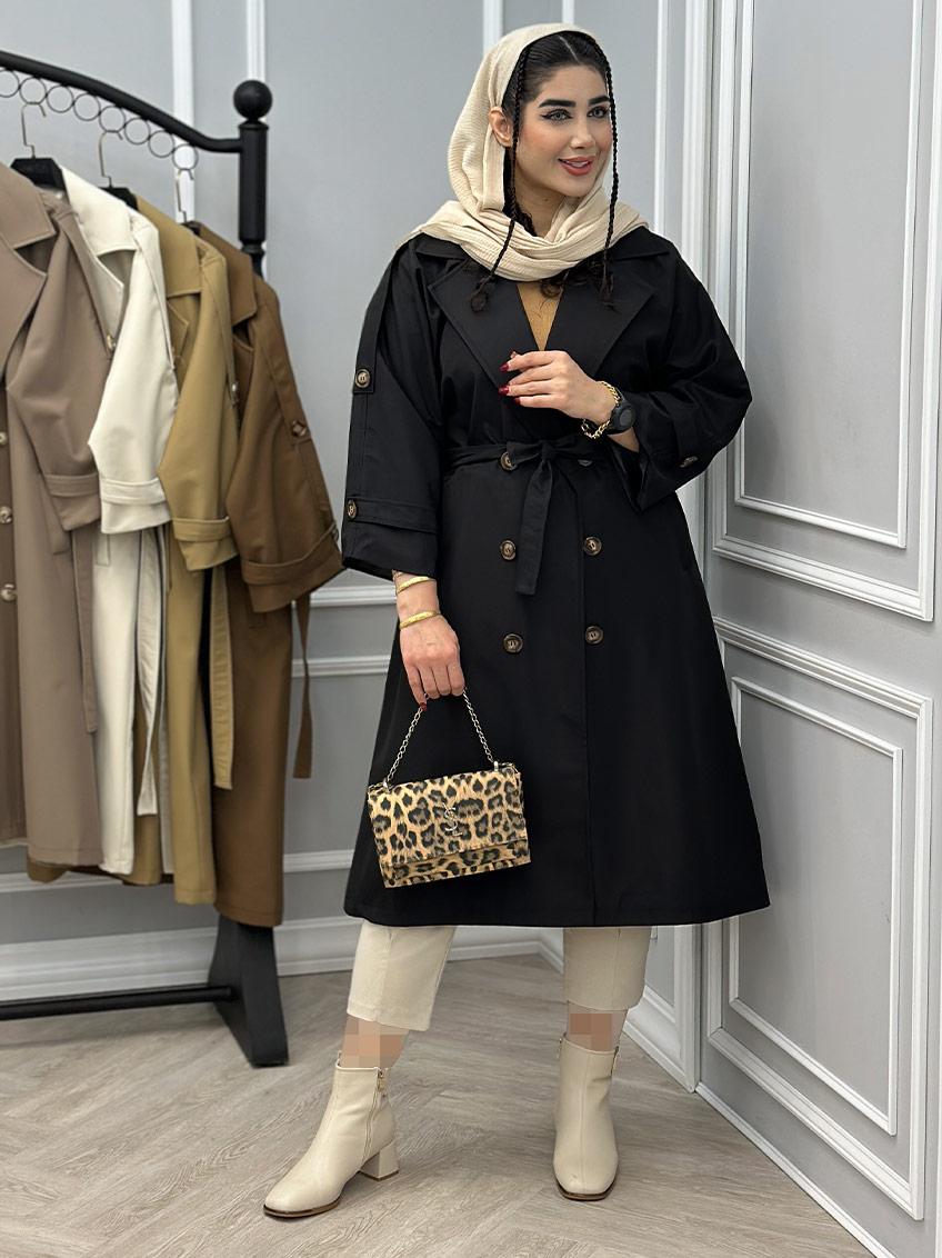 بارانی مشکی 1