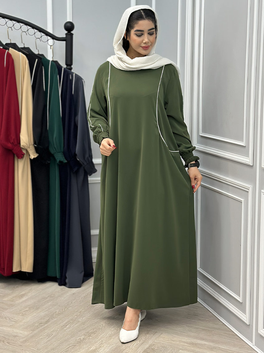 پیراهن زیتونی 1