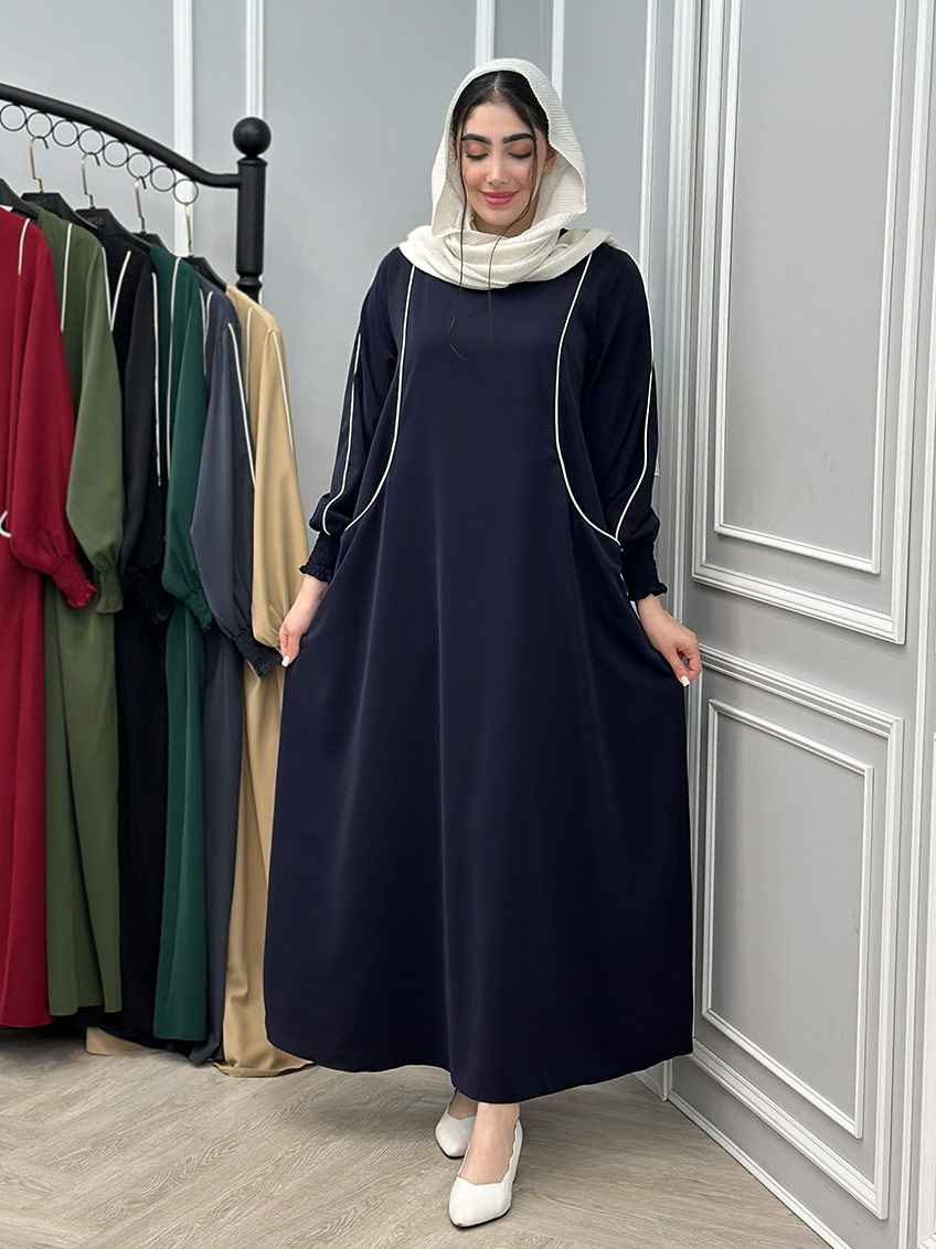 پیراهن سرمه ای 1