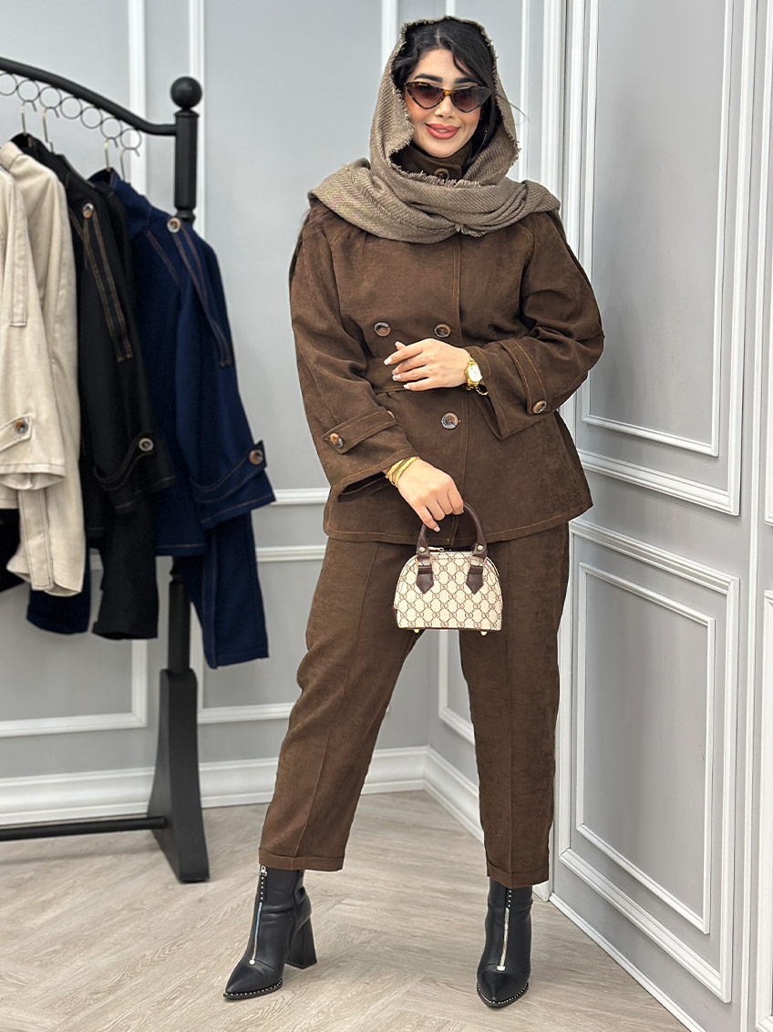 کت قهوه ای 1