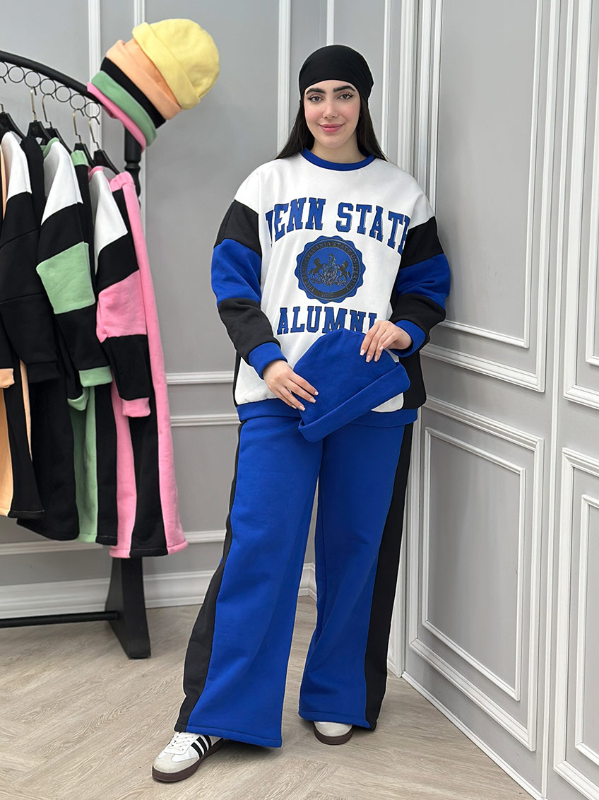 ست دورس و شلوار سیلوانا کد : 10064 1