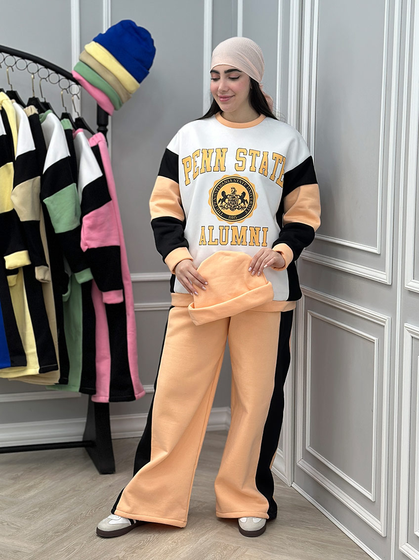 ست دورس و شلوار سیلوانا کد : 10064 1