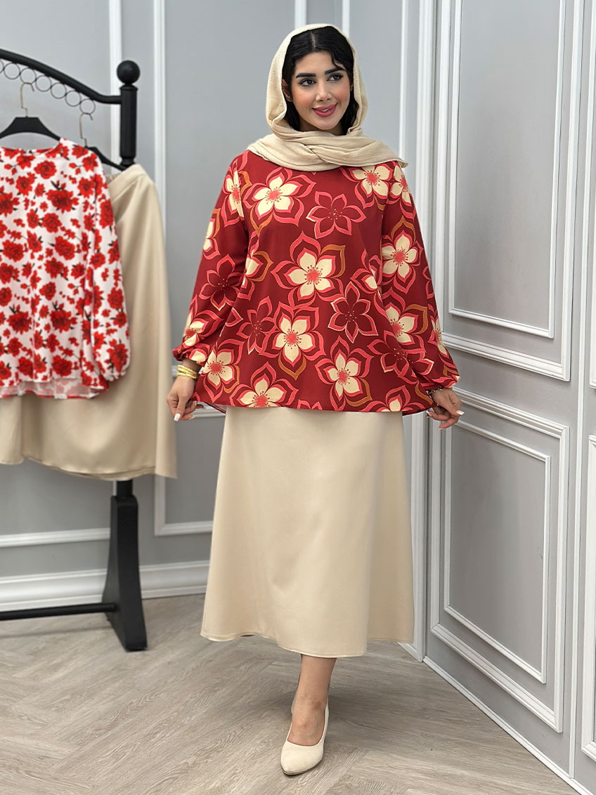 شومیز و دامن خاطره کد : 10069 1