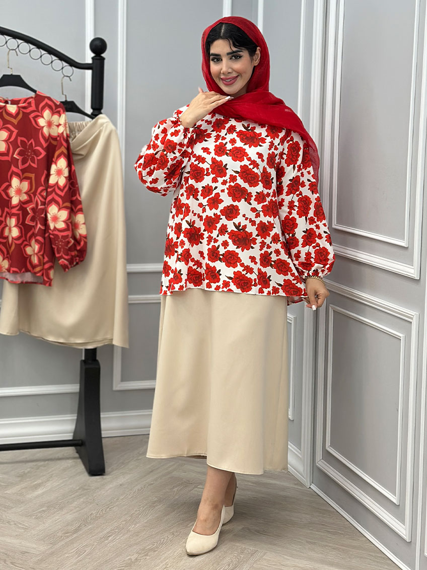 شومیز و دامن خاطره کد : 10069 1