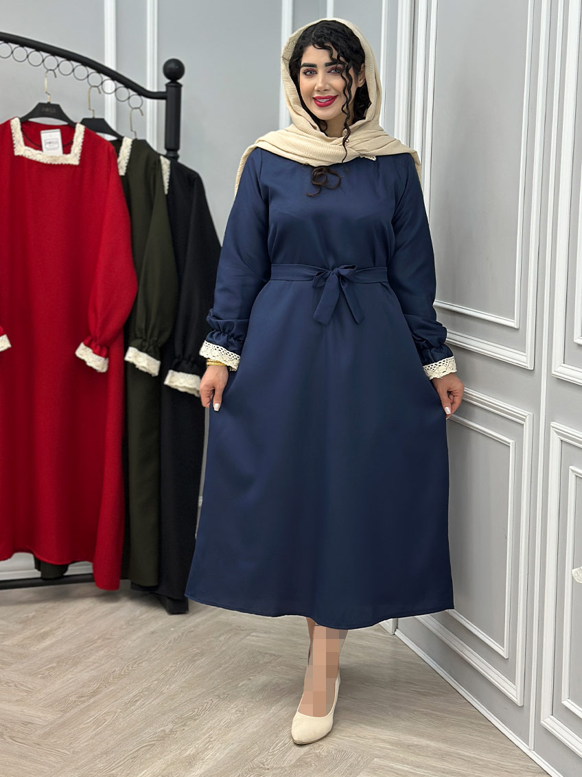 پیراهن سرمه ای 1