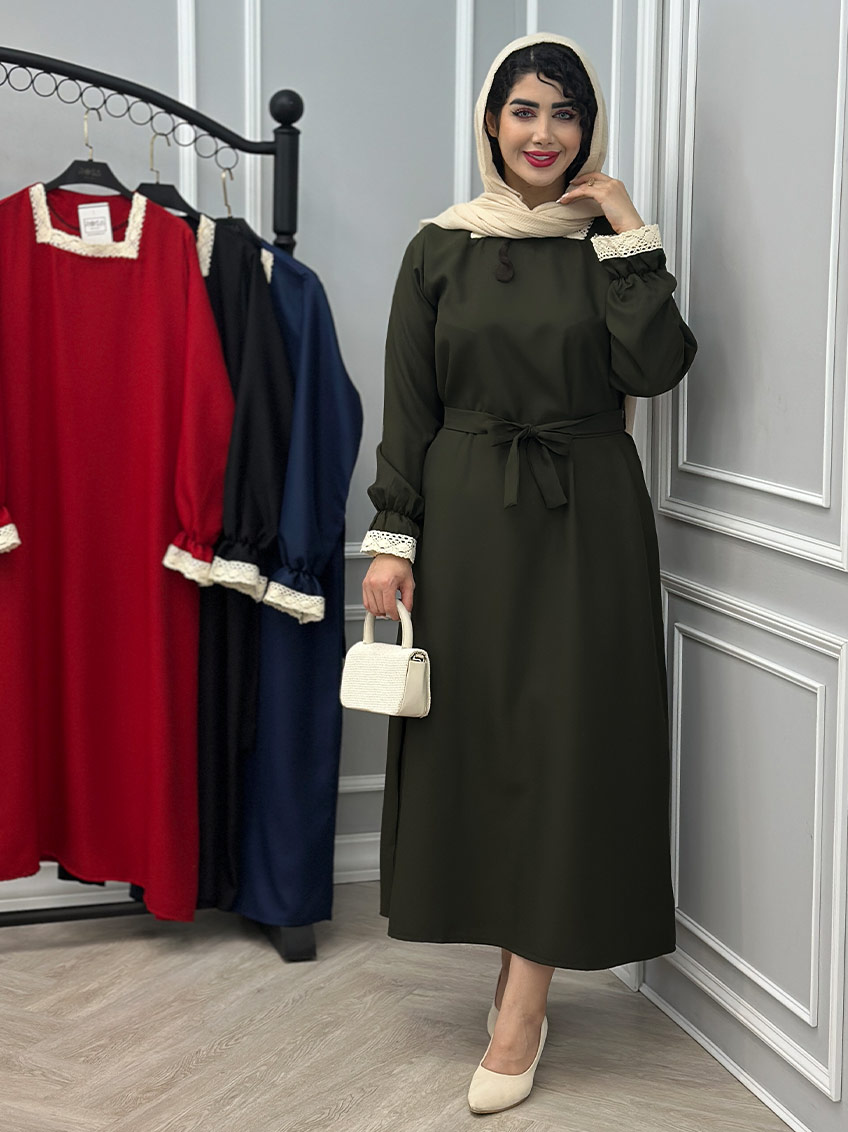 پیراهن زیتونی 1