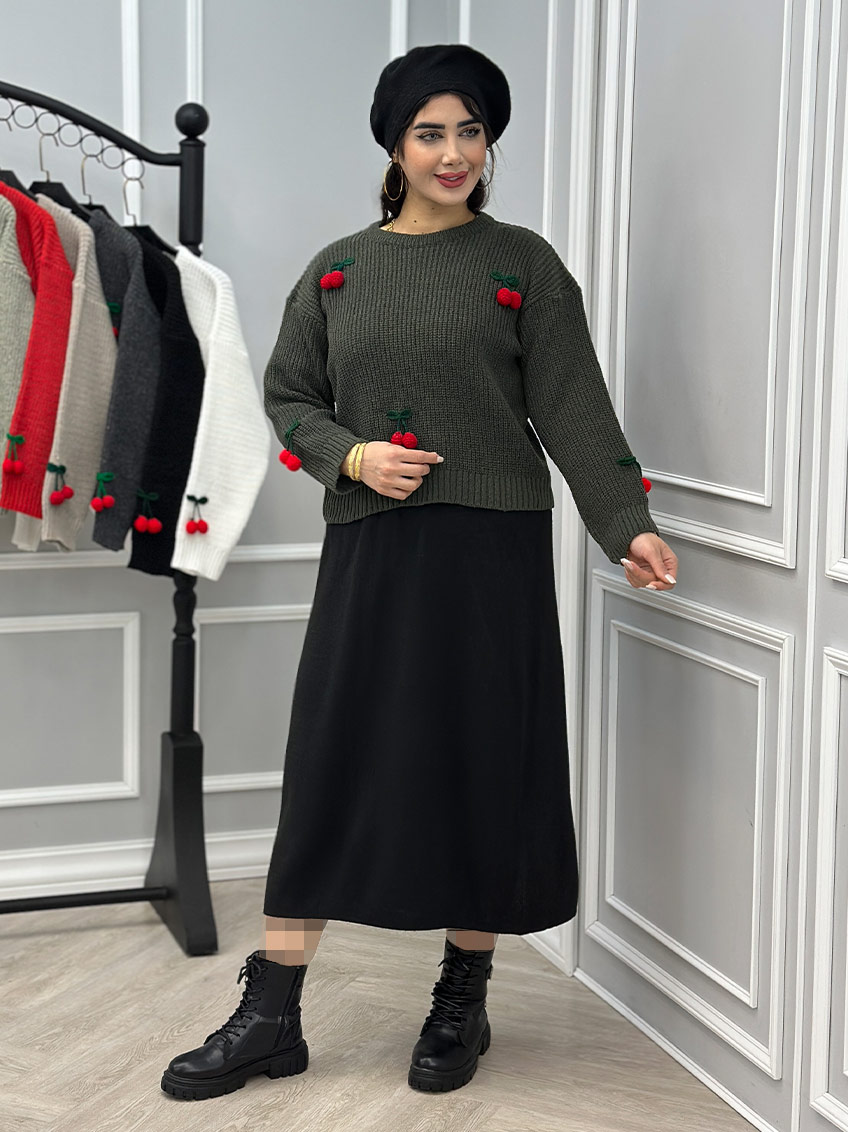 بلوز زیتونی 1