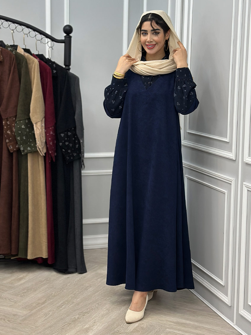 پیراهن سرمه ای 1