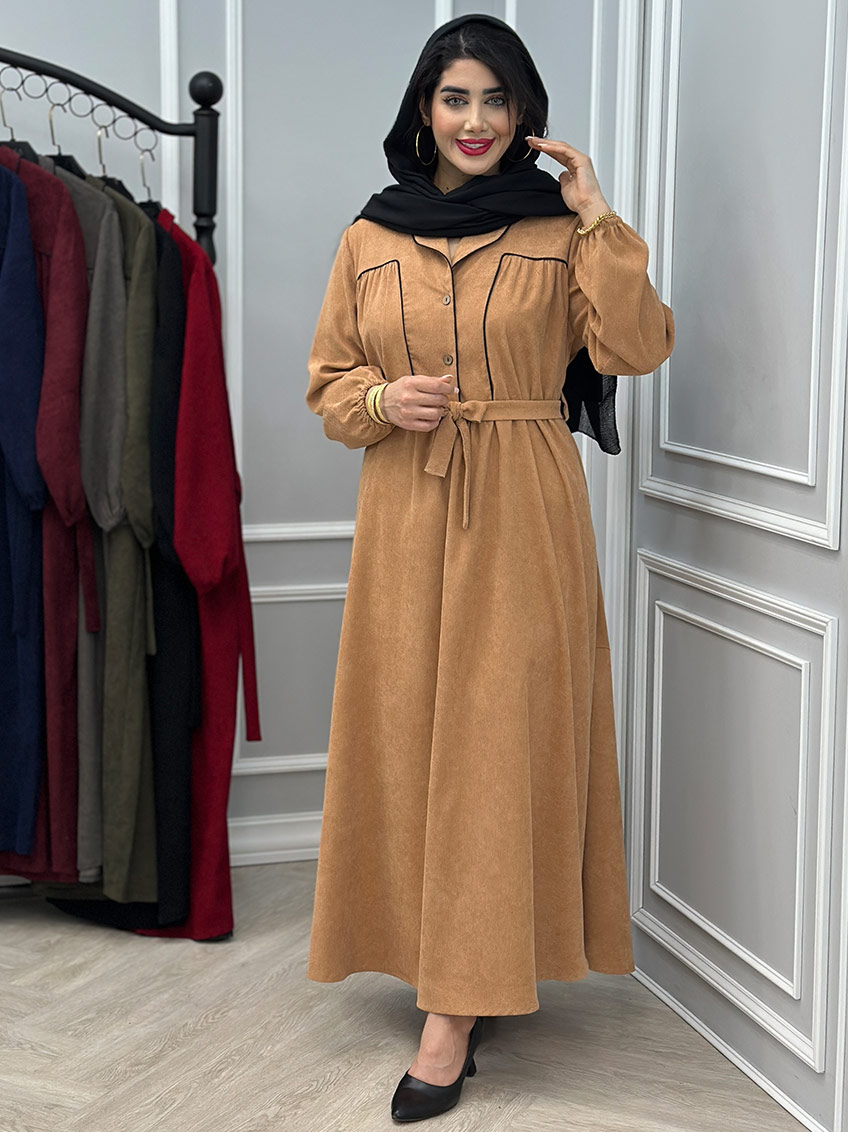 پیراهن نسکافه ای 1