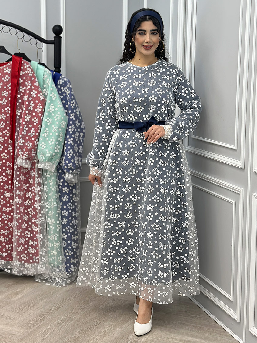 پیراهن سرمه ای 1