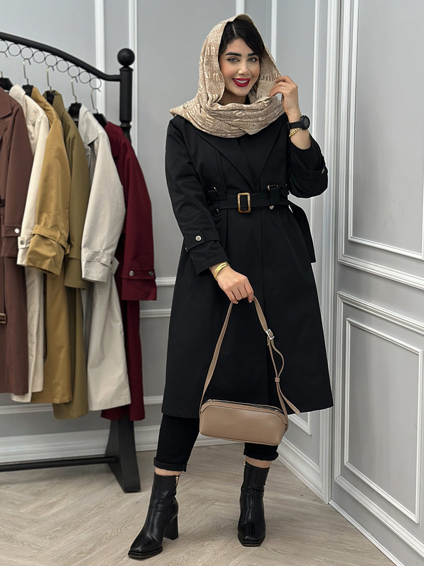 بارانی مشکی 1