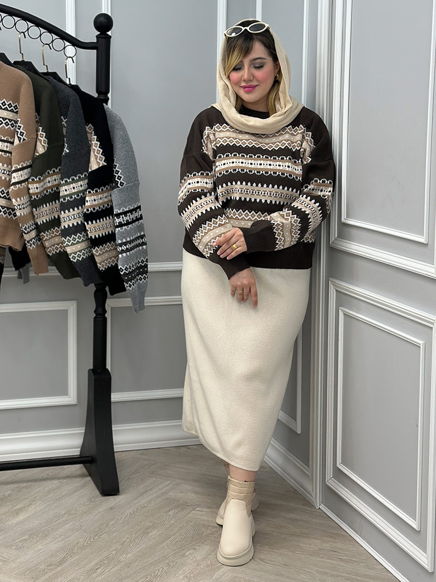 بافت قهوه ای 1