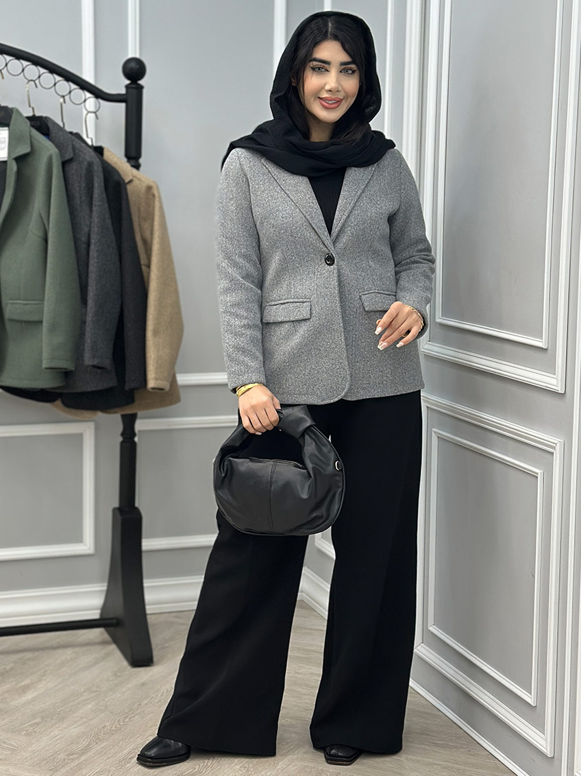 کت طوسی روشن 1